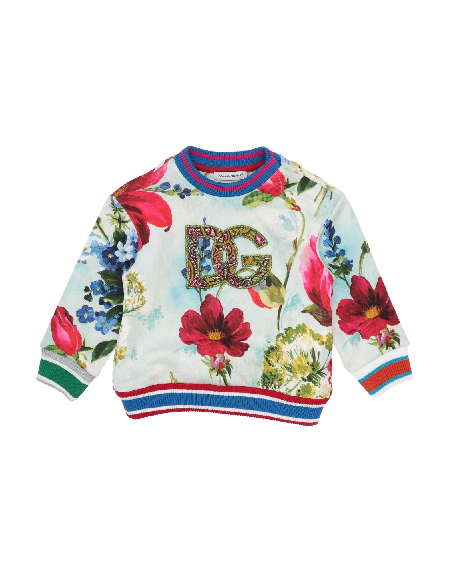 DOLCE & GABBANA Sweatshirt Kinder Himmelblau von DOLCE & GABBANA