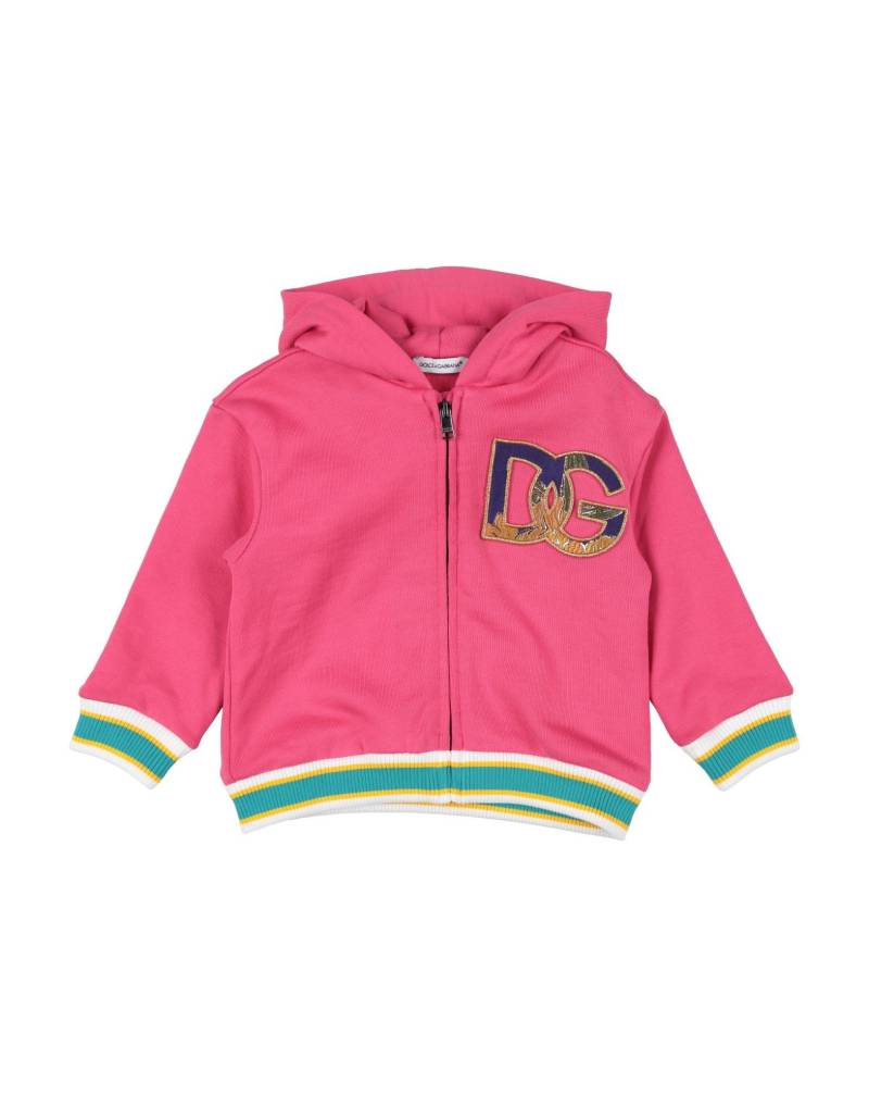 DOLCE&GABBANA Sweatshirt Kinder Magenta von DOLCE&GABBANA