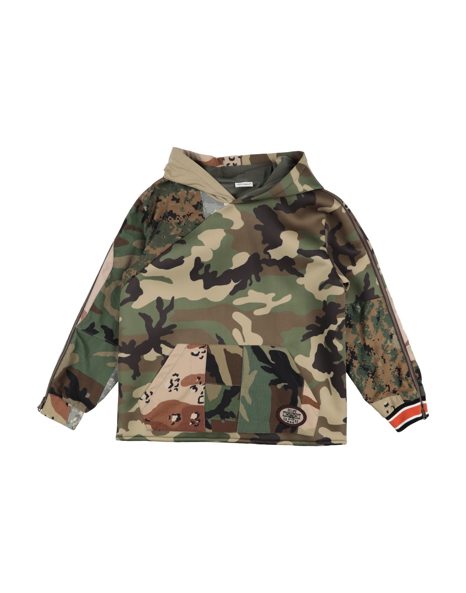 DOLCE&GABBANA Sweatshirt Kinder Militärgrün von DOLCE&GABBANA