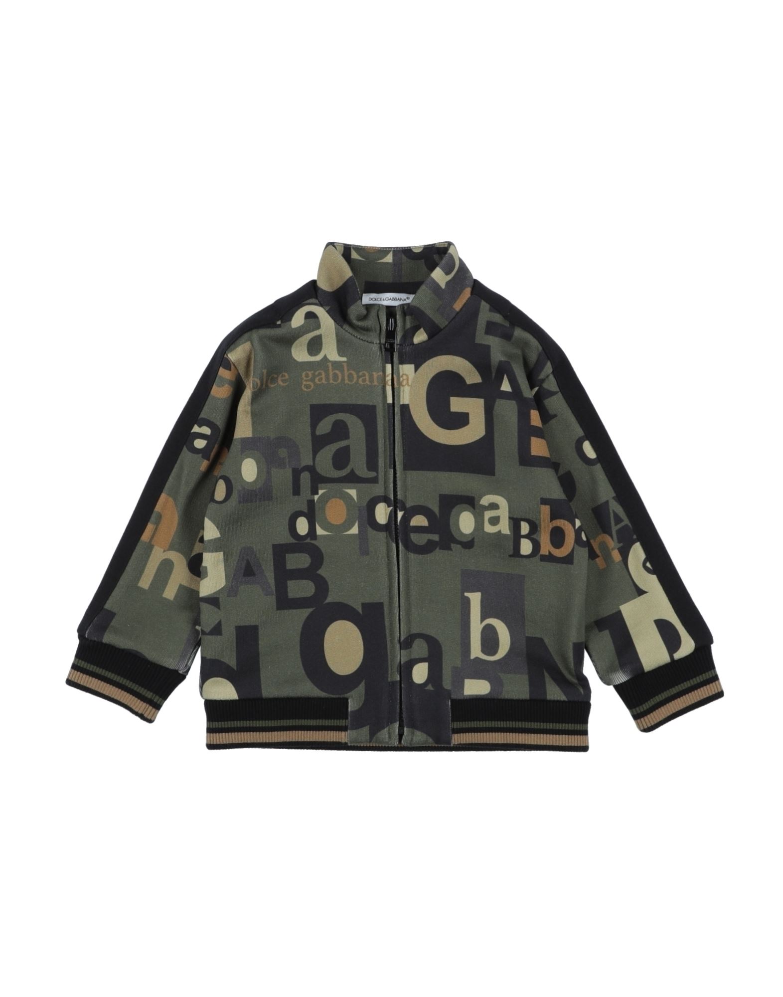 DOLCE&GABBANA Sweatshirt Kinder Militärgrün von DOLCE&GABBANA