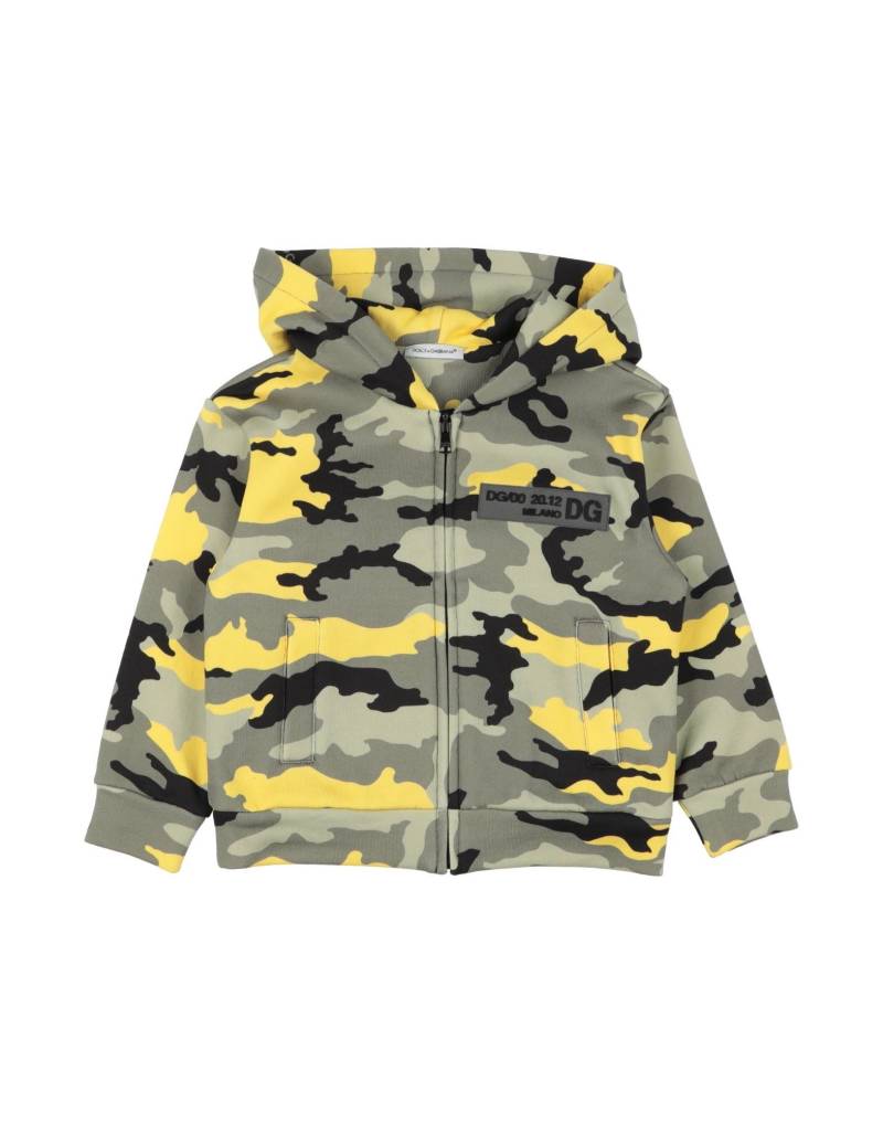 DOLCE&GABBANA Sweatshirt Kinder Militärgrün von DOLCE&GABBANA
