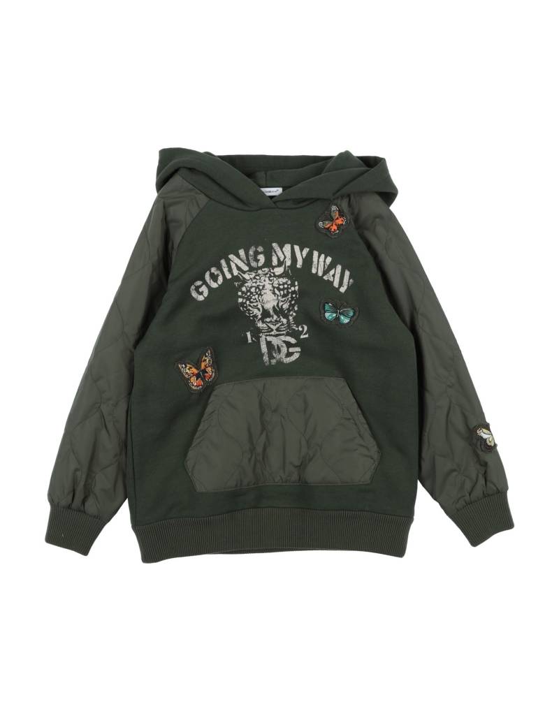 DOLCE&GABBANA Sweatshirt Kinder Militärgrün von DOLCE&GABBANA