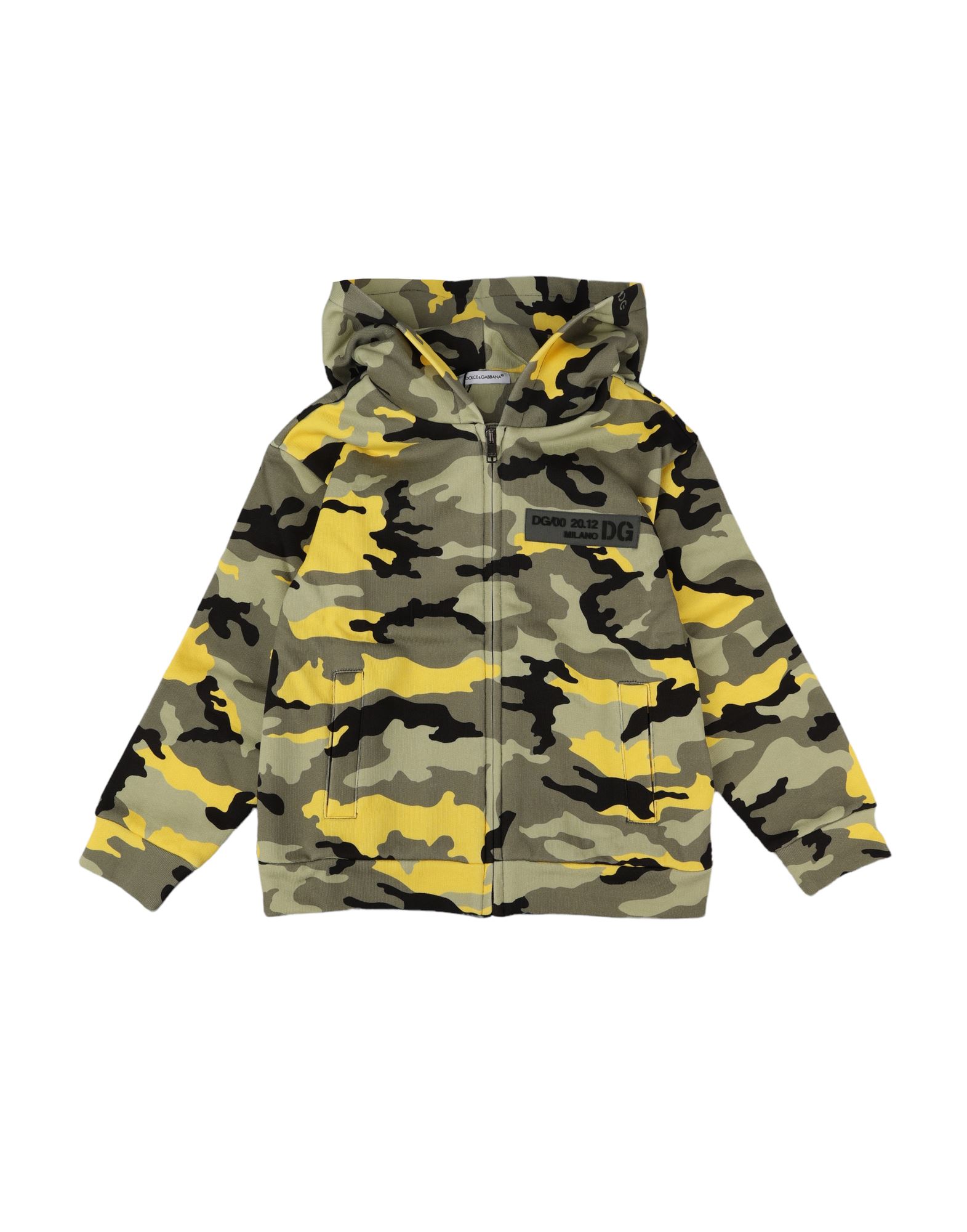 DOLCE&GABBANA Sweatshirt Kinder Militärgrün von DOLCE&GABBANA