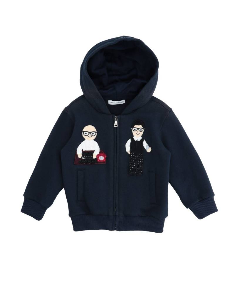 DOLCE&GABBANA Sweatshirt Kinder Nachtblau von DOLCE&GABBANA
