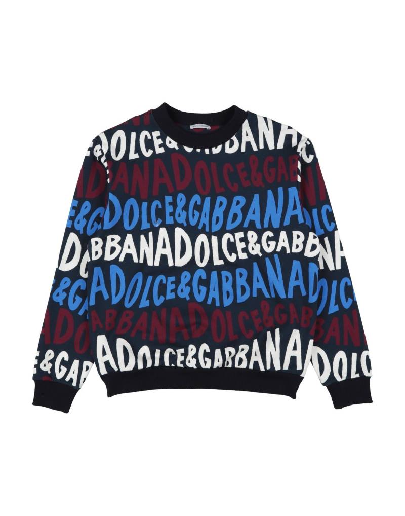 DOLCE&GABBANA Sweatshirt Kinder Nachtblau von DOLCE&GABBANA