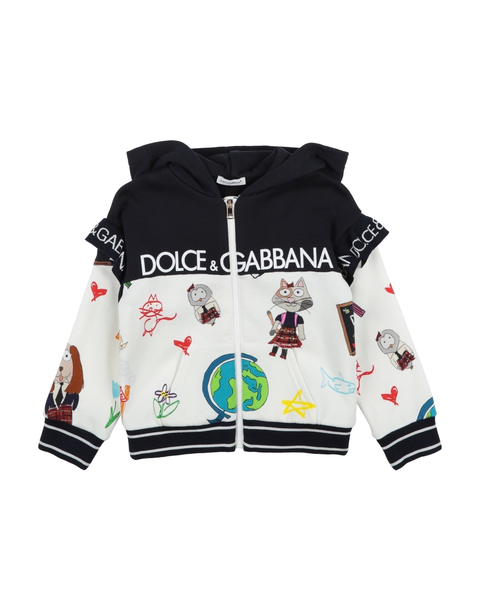 DOLCE&GABBANA Sweatshirt Kinder Nachtblau von DOLCE&GABBANA