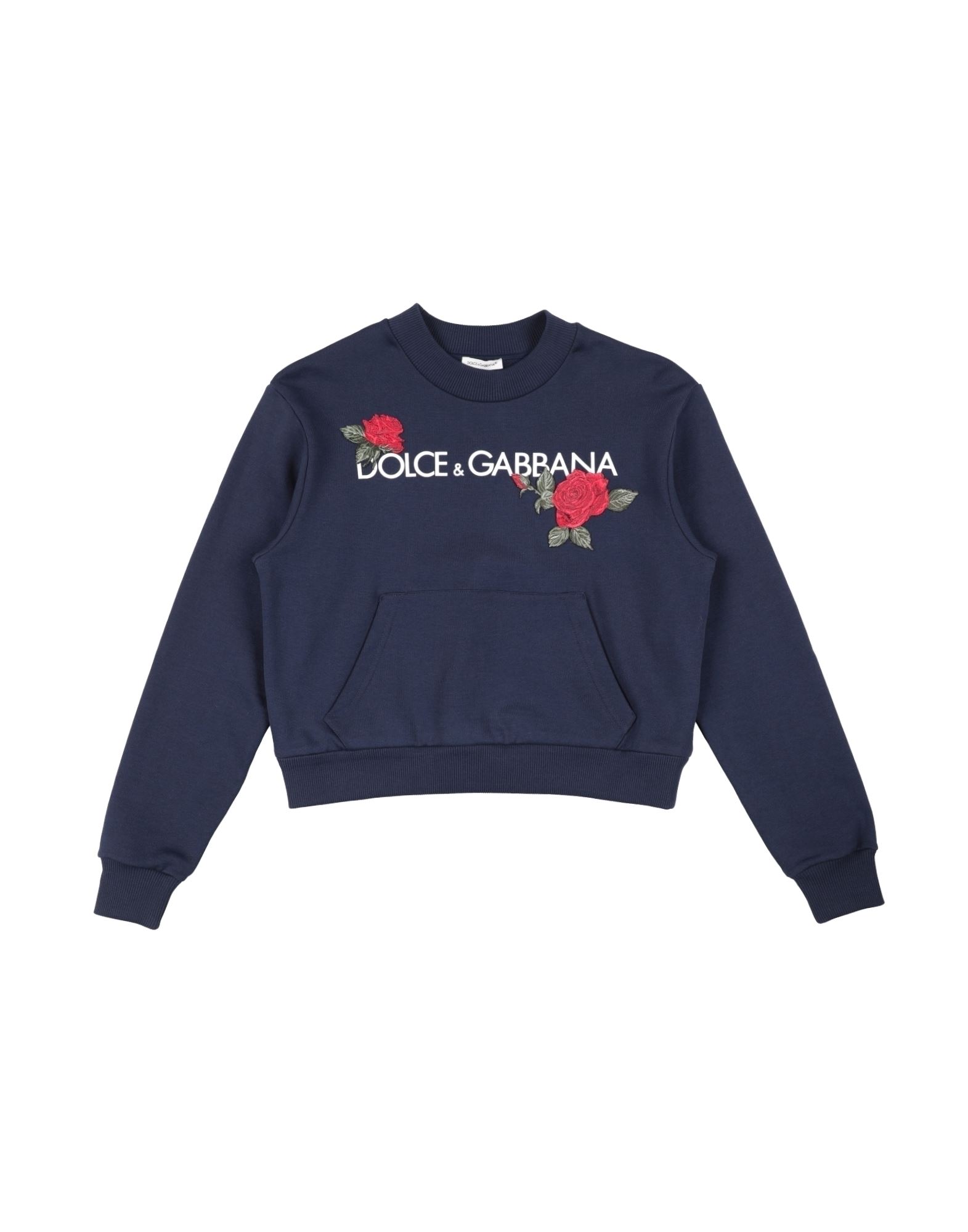 DOLCE&GABBANA Sweatshirt Kinder Nachtblau von DOLCE&GABBANA