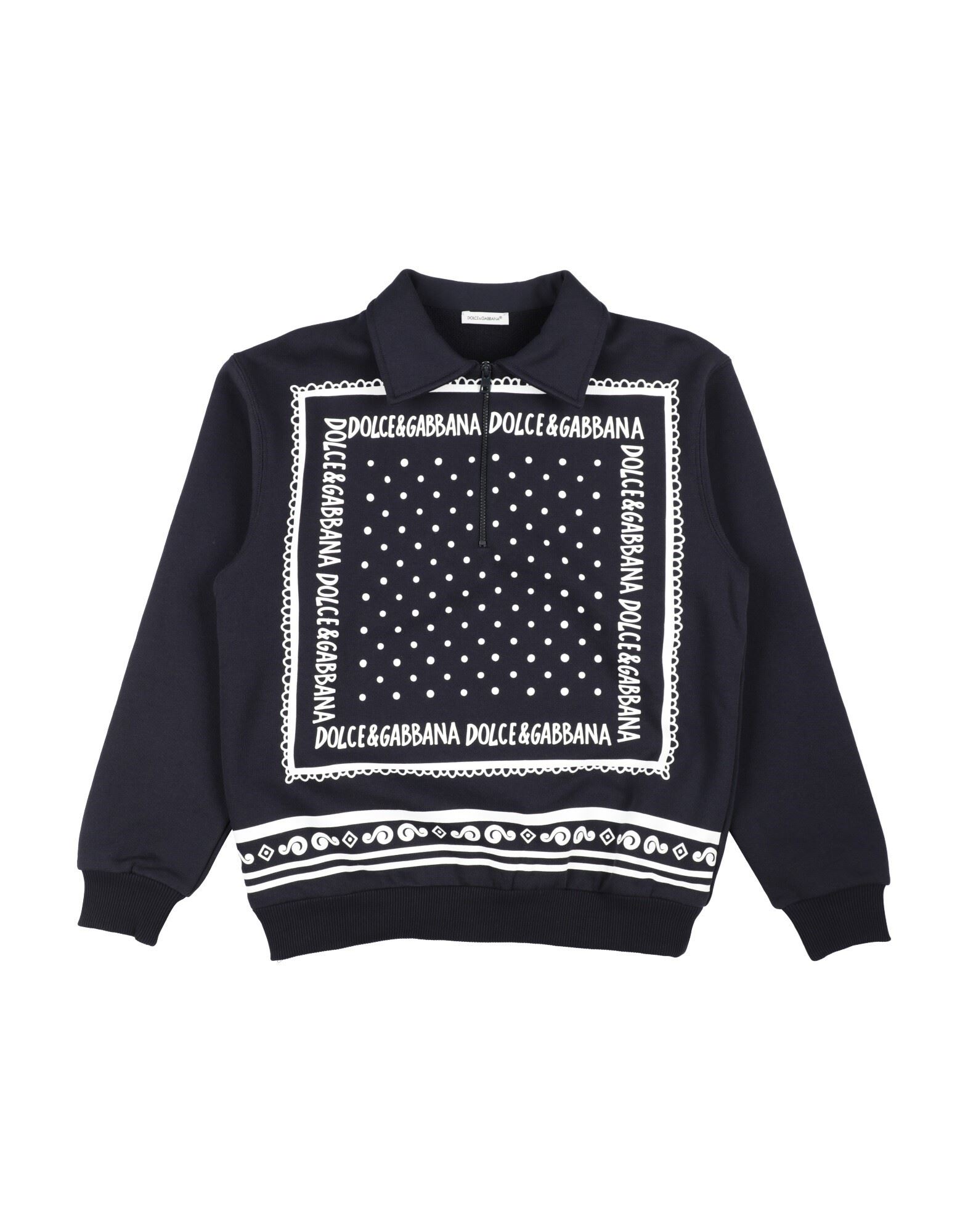 DOLCE&GABBANA Sweatshirt Kinder Nachtblau von DOLCE&GABBANA