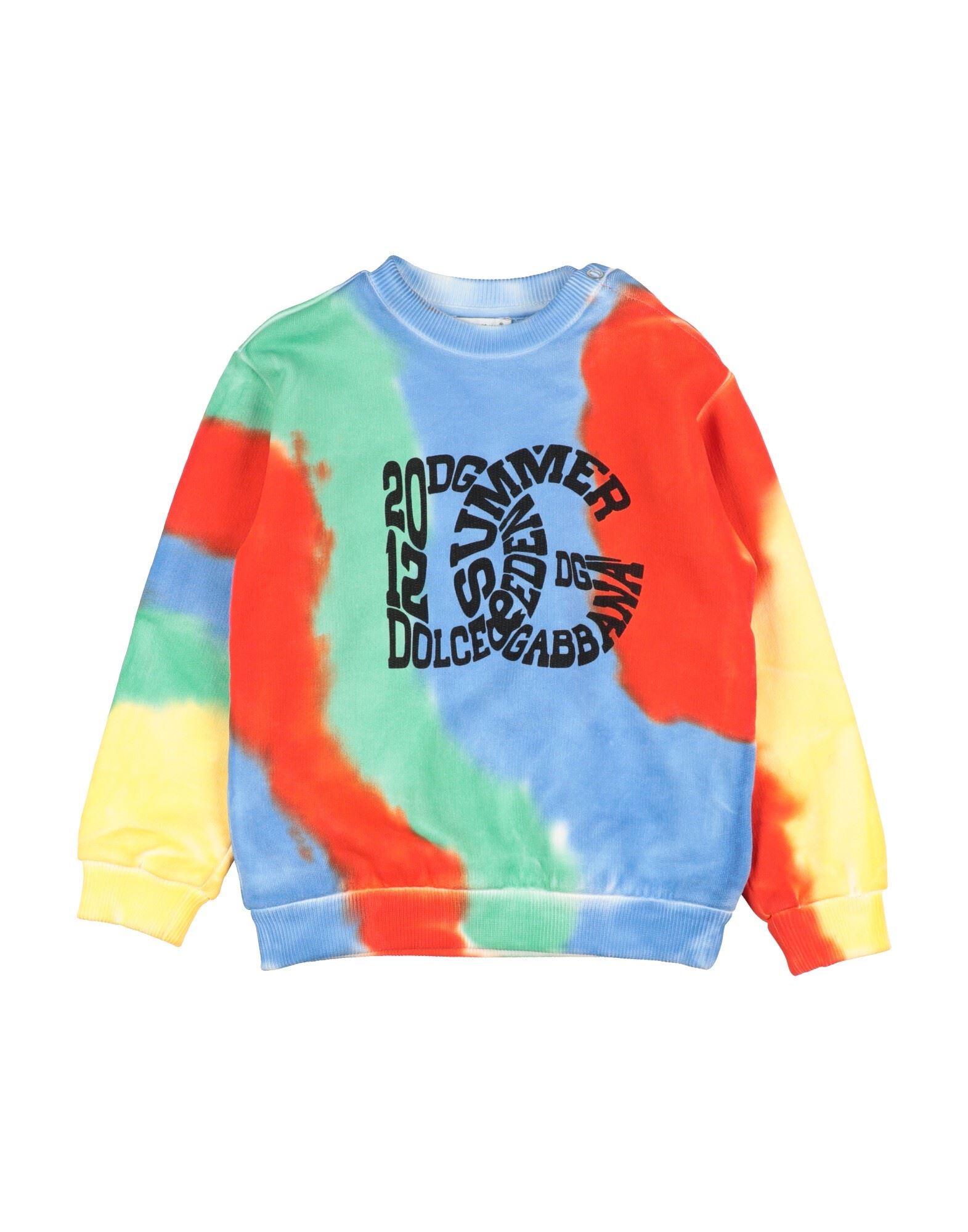 DOLCE&GABBANA Sweatshirt Kinder Orange von DOLCE&GABBANA