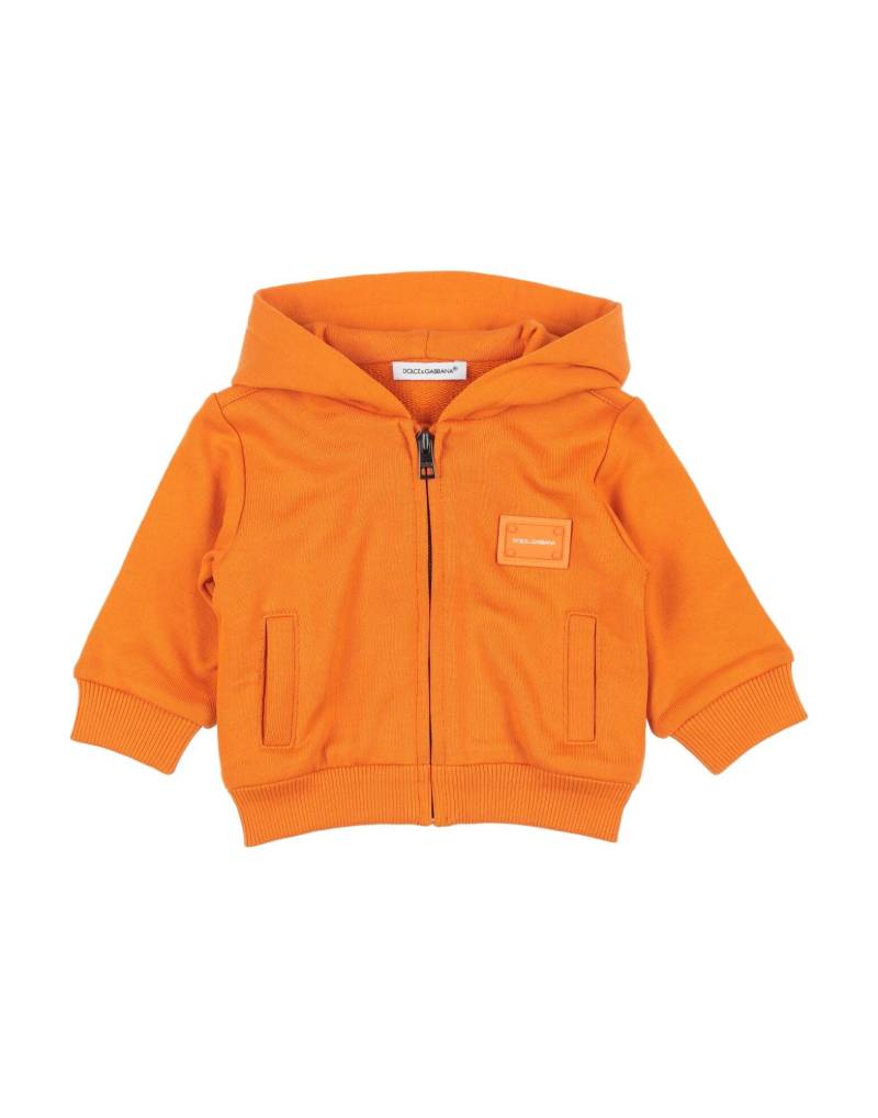DOLCE&GABBANA Sweatshirt Kinder Orange von DOLCE&GABBANA
