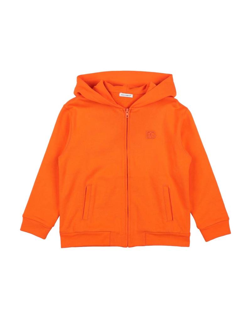 DOLCE&GABBANA Sweatshirt Kinder Orange von DOLCE&GABBANA
