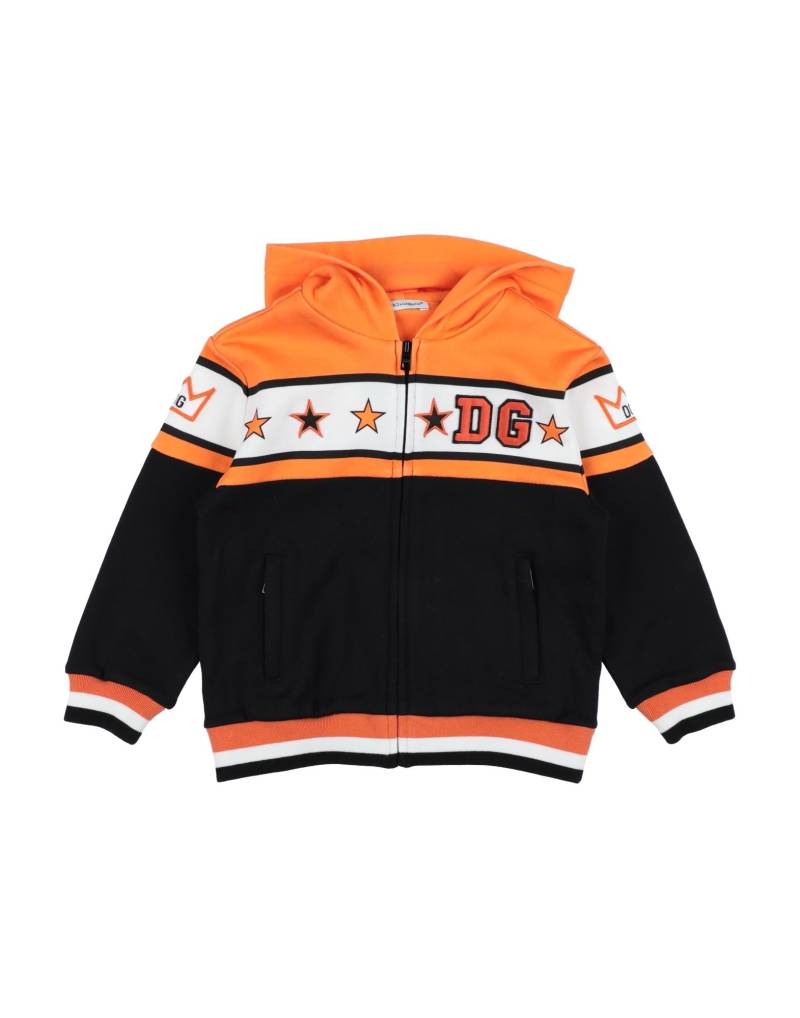 DOLCE&GABBANA Sweatshirt Kinder Orange von DOLCE&GABBANA