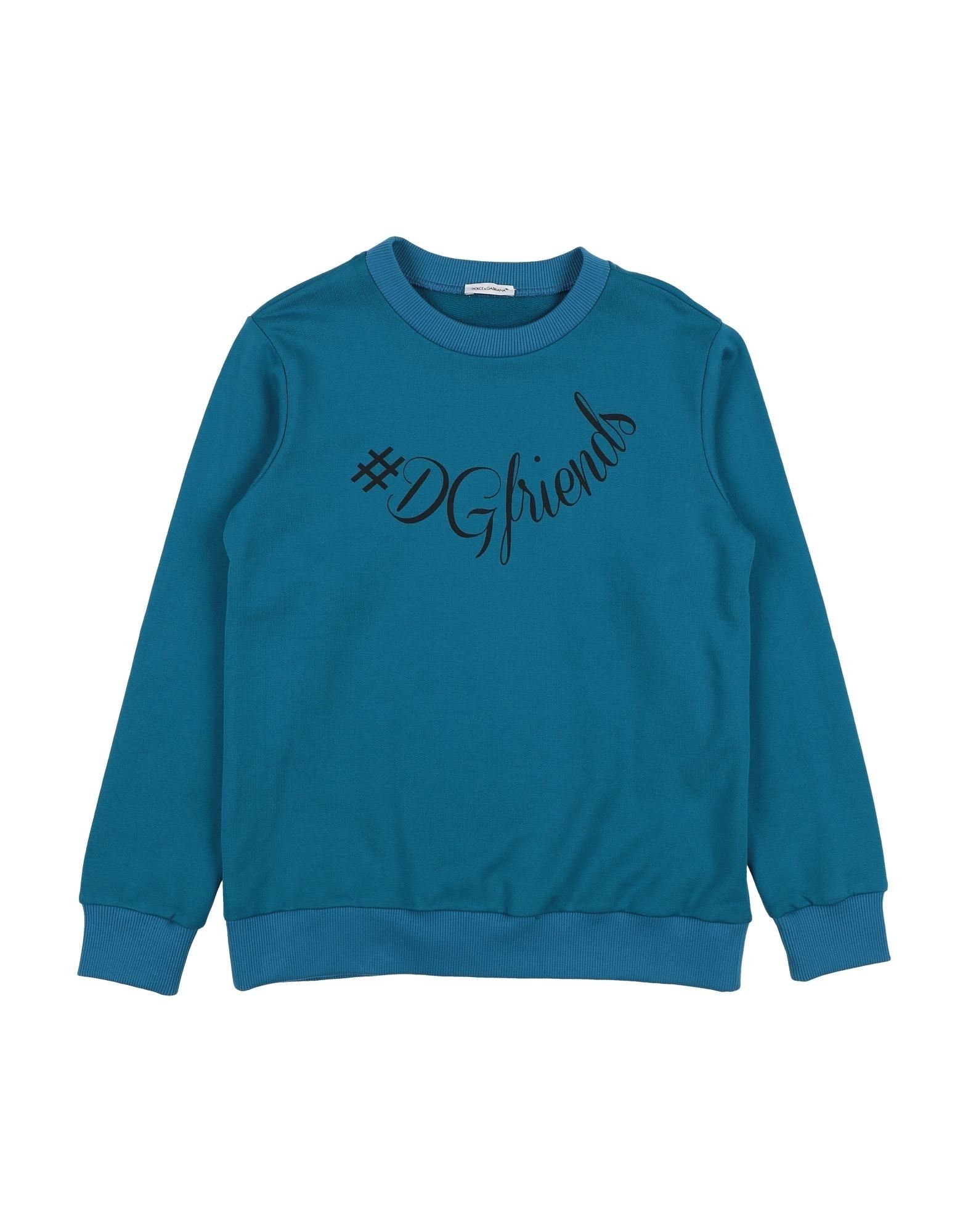 DOLCE & GABBANA Sweatshirt Kinder Petroleum von DOLCE & GABBANA