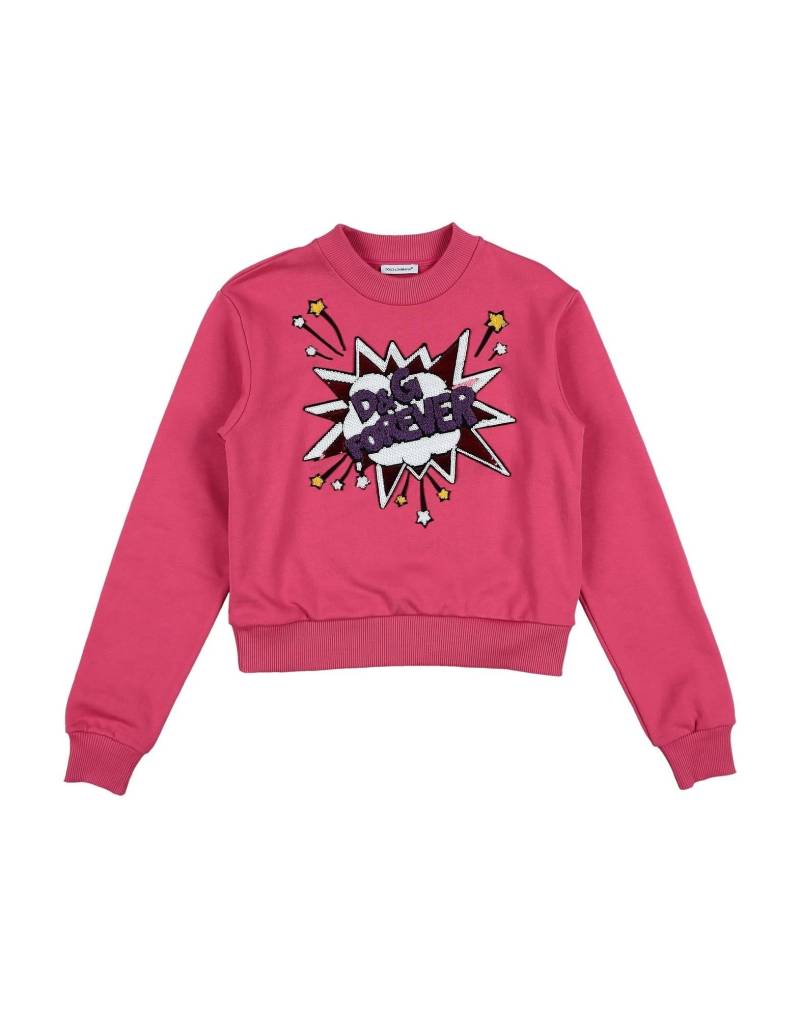 DOLCE&GABBANA Sweatshirt Kinder Rosa von DOLCE&GABBANA