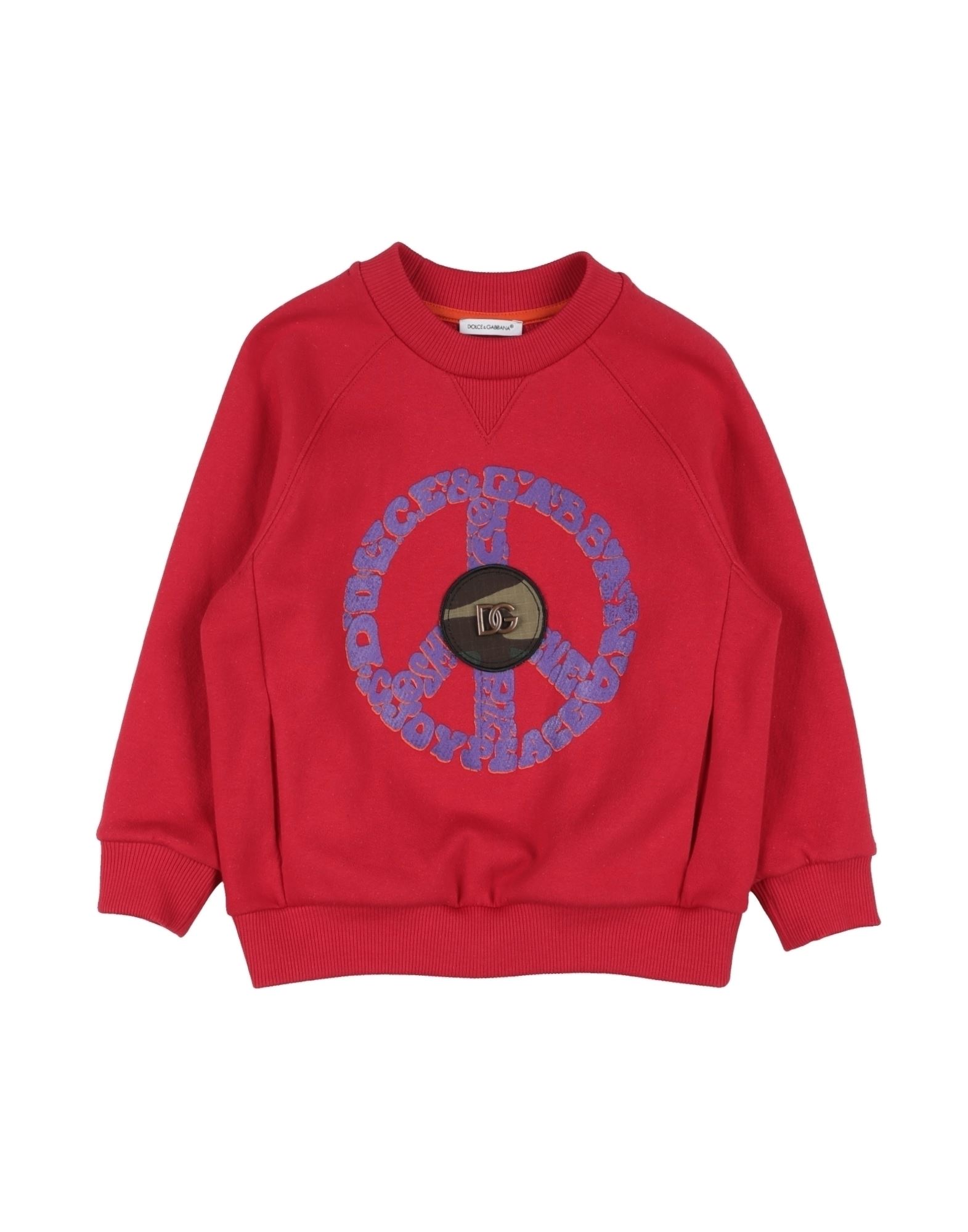 DOLCE&GABBANA Sweatshirt Kinder Rot von DOLCE&GABBANA