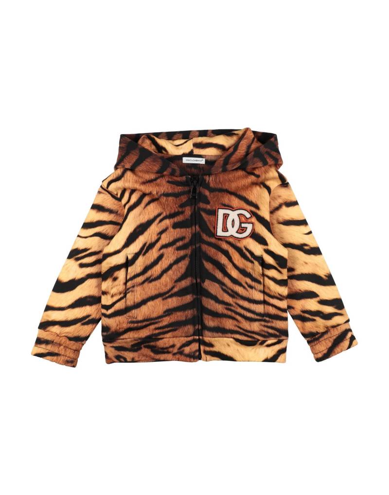 DOLCE&GABBANA Sweatshirt Kinder Sand von DOLCE&GABBANA