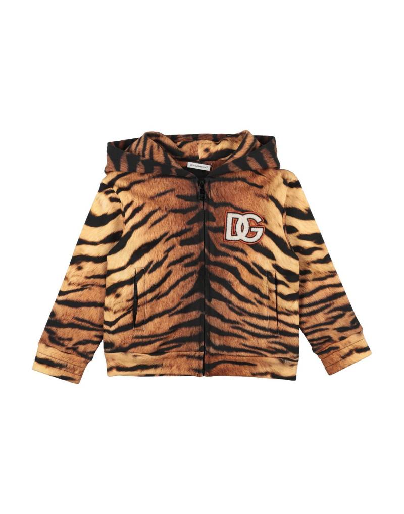 DOLCE&GABBANA Sweatshirt Kinder Sand von DOLCE&GABBANA