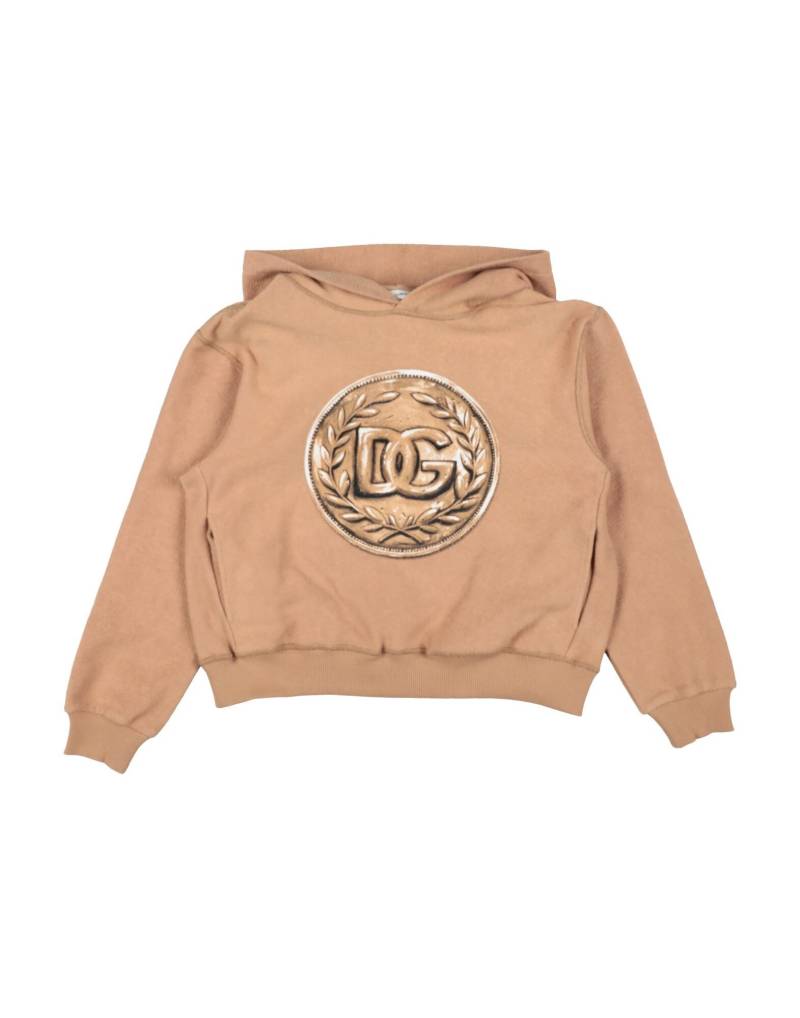 DOLCE&GABBANA Sweatshirt Kinder Sand von DOLCE&GABBANA