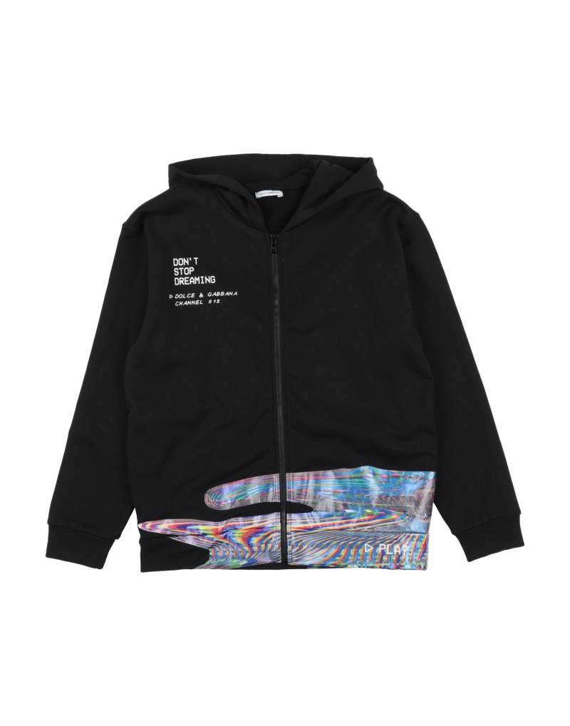 DOLCE&GABBANA Sweatshirt Kinder Schwarz von DOLCE&GABBANA