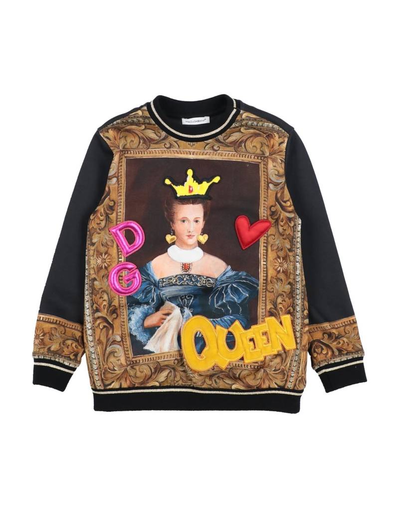 DOLCE&GABBANA Sweatshirt Kinder Schwarz von DOLCE&GABBANA