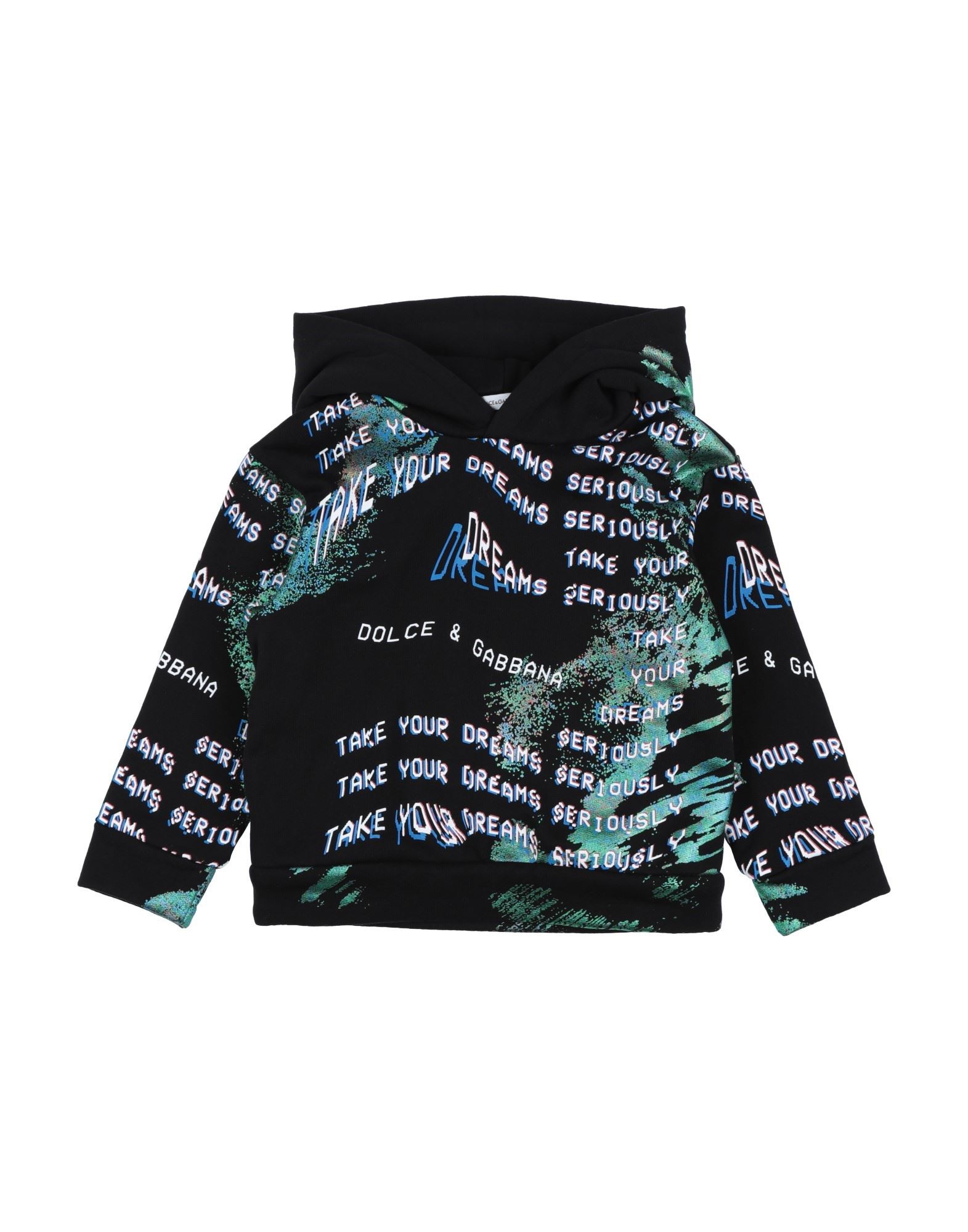 DOLCE&GABBANA Sweatshirt Kinder Schwarz von DOLCE&GABBANA