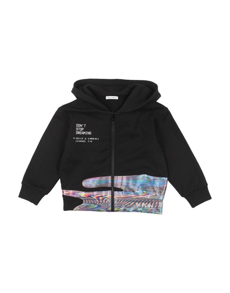 DOLCE&GABBANA Sweatshirt Kinder Schwarz von DOLCE&GABBANA