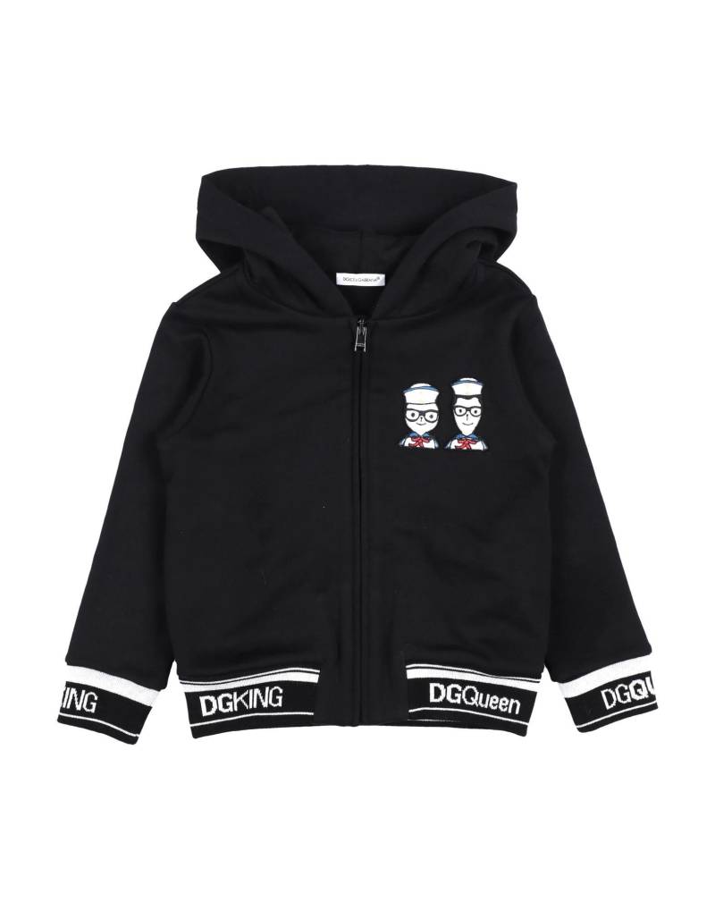 DOLCE&GABBANA Sweatshirt Kinder Schwarz von DOLCE&GABBANA