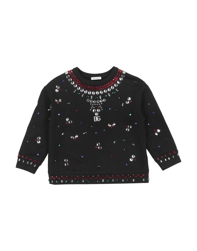 DOLCE&GABBANA Sweatshirt Kinder Schwarz von DOLCE&GABBANA