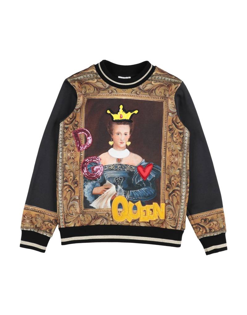 DOLCE&GABBANA Sweatshirt Kinder Schwarz von DOLCE&GABBANA