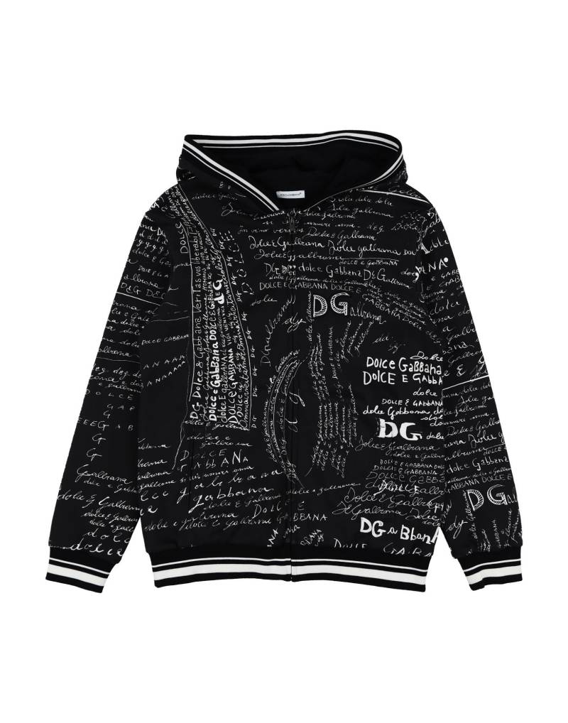 DOLCE&GABBANA Sweatshirt Kinder Schwarz von DOLCE&GABBANA