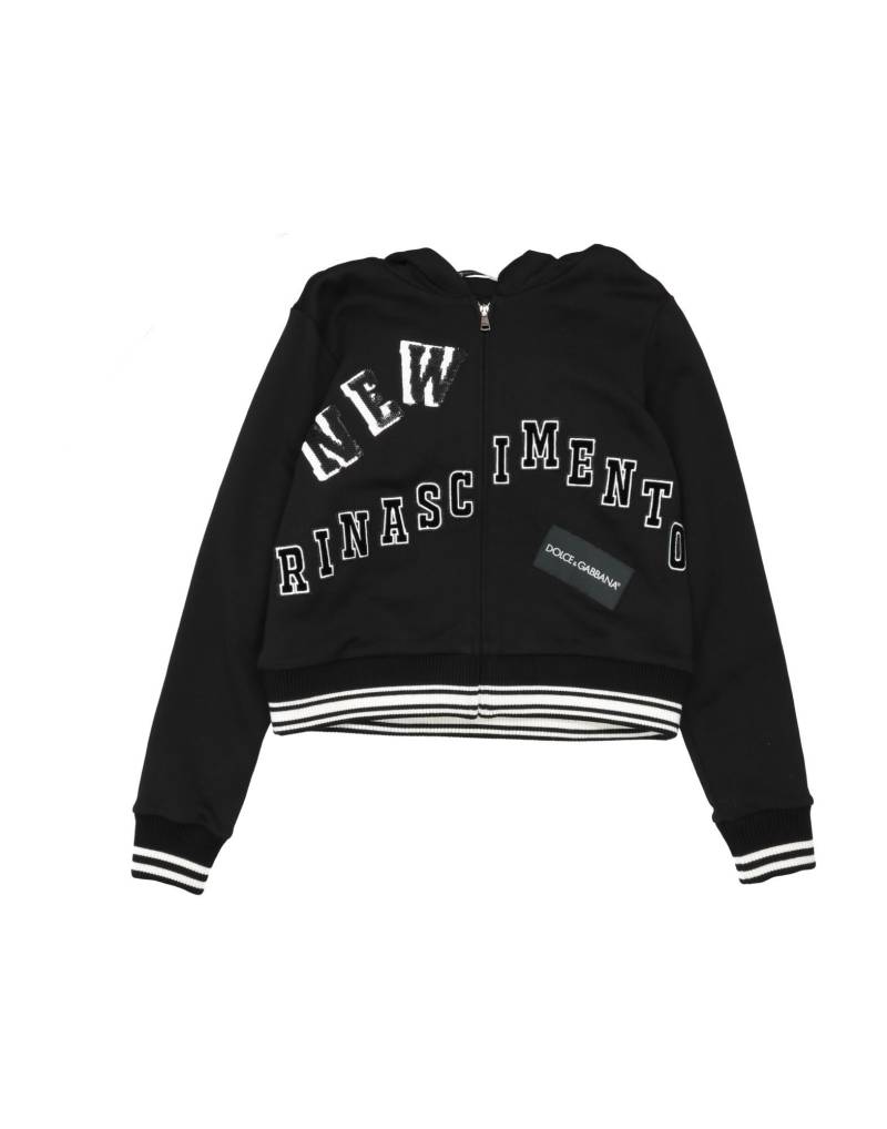 DOLCE&GABBANA Sweatshirt Kinder Schwarz von DOLCE&GABBANA