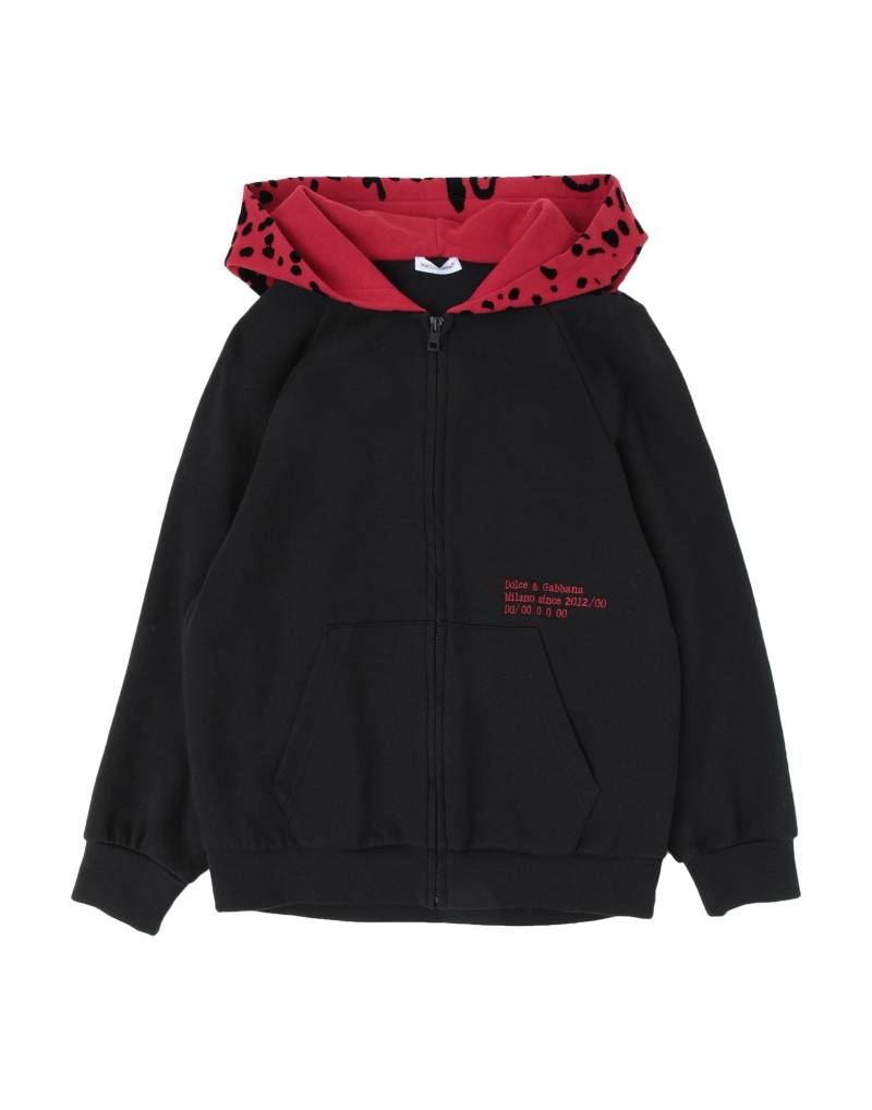 DOLCE&GABBANA Sweatshirt Kinder Schwarz von DOLCE&GABBANA