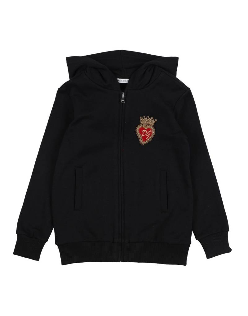 DOLCE&GABBANA Sweatshirt Kinder Schwarz von DOLCE&GABBANA