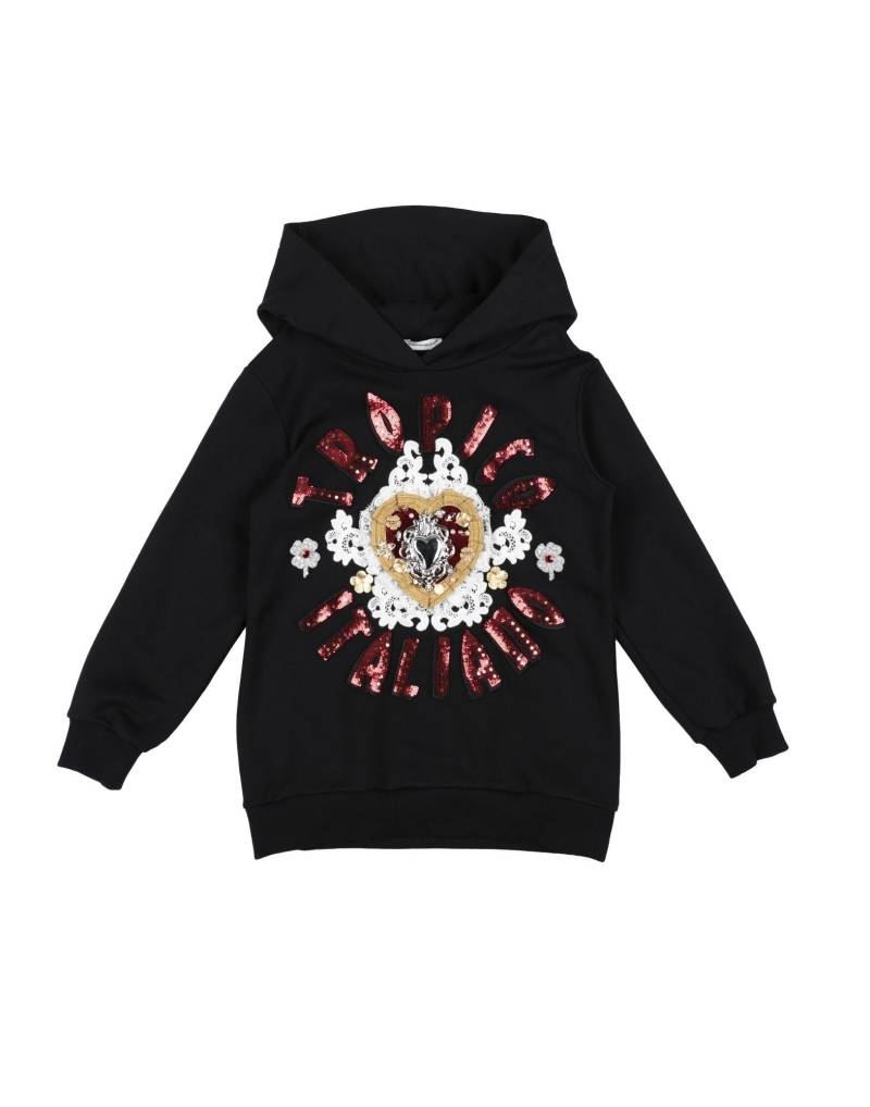 DOLCE&GABBANA Sweatshirt Kinder Schwarz von DOLCE&GABBANA