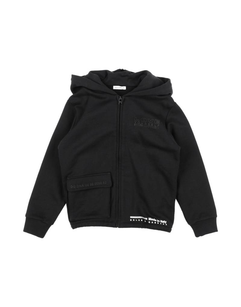 DOLCE&GABBANA Sweatshirt Kinder Schwarz von DOLCE&GABBANA