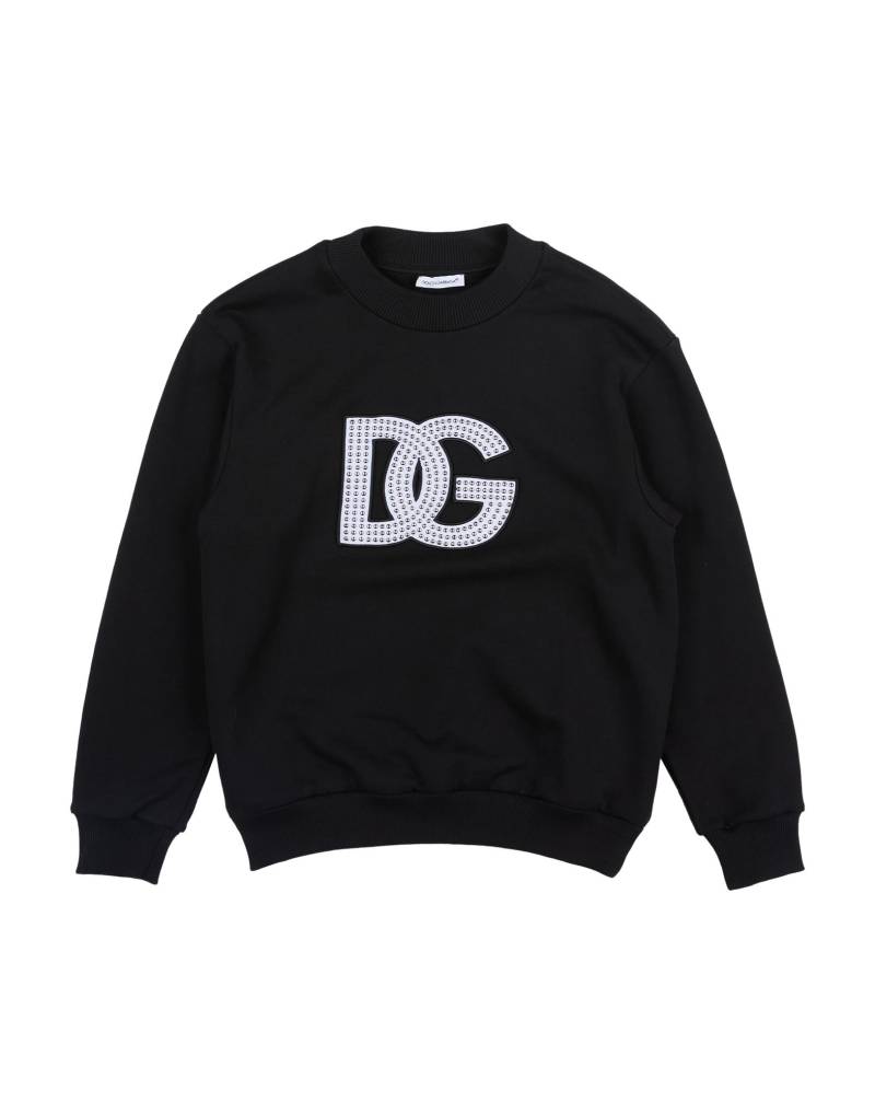 DOLCE&GABBANA Sweatshirt Kinder Schwarz von DOLCE&GABBANA