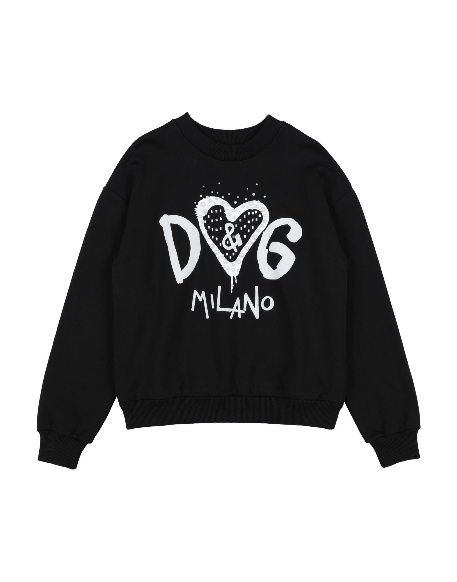 DOLCE&GABBANA Sweatshirt Kinder Schwarz von DOLCE&GABBANA