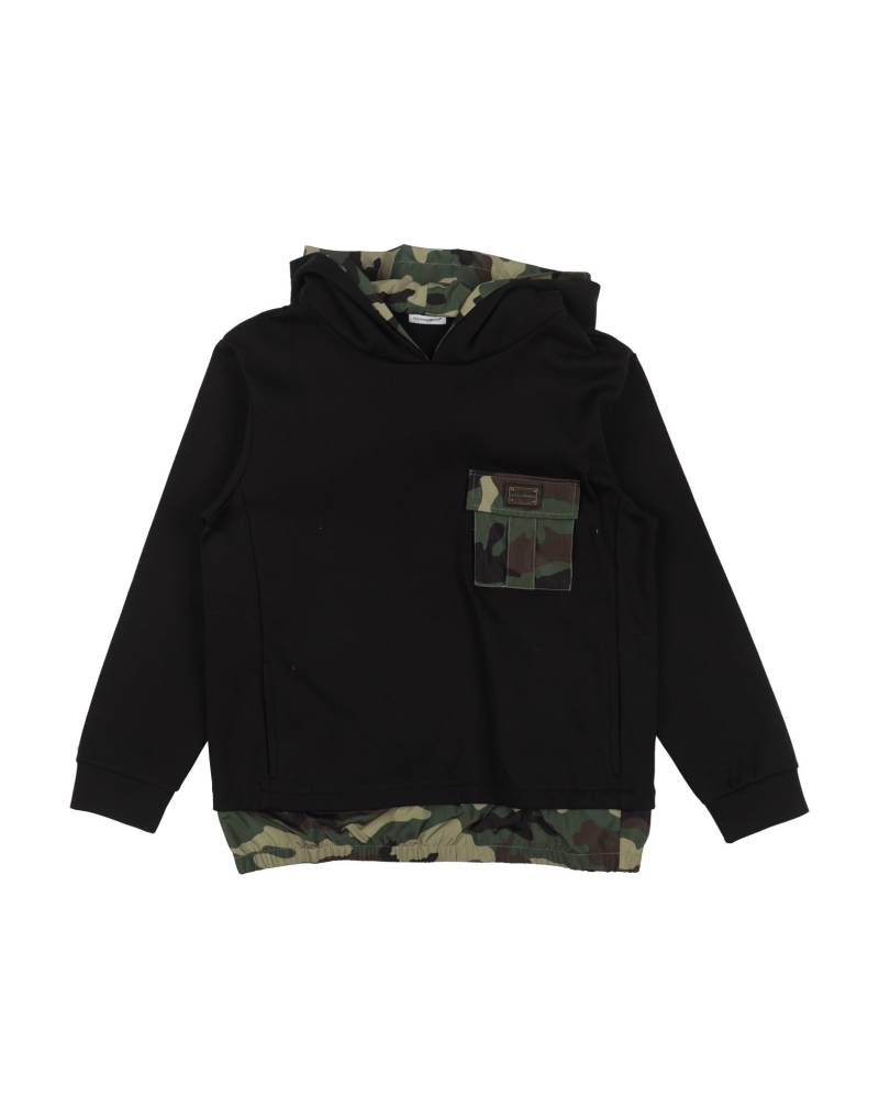 DOLCE&GABBANA Sweatshirt Kinder Schwarz von DOLCE&GABBANA