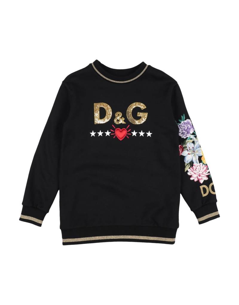 DOLCE&GABBANA Sweatshirt Kinder Schwarz von DOLCE&GABBANA
