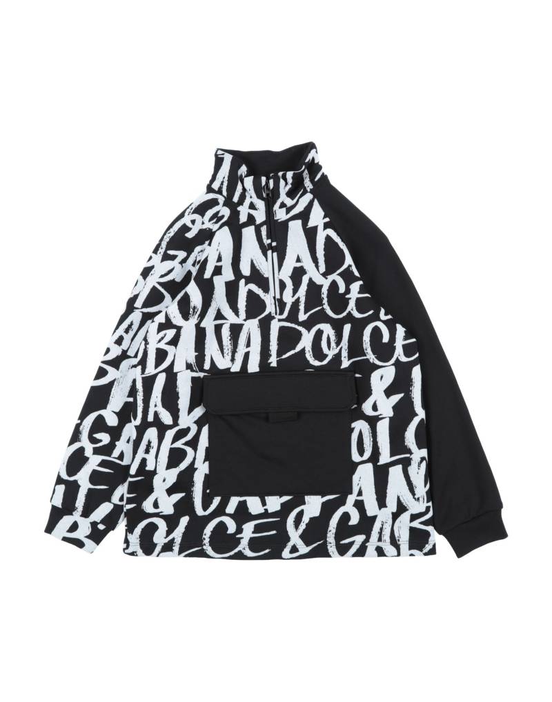 DOLCE&GABBANA Sweatshirt Kinder Schwarz von DOLCE&GABBANA
