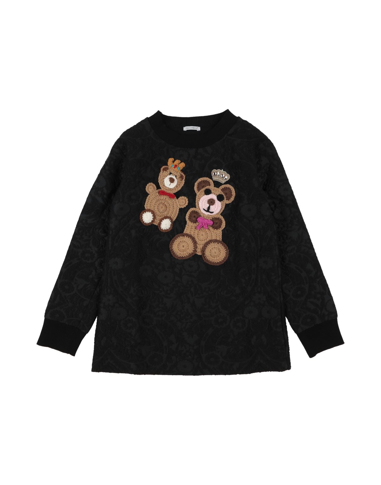 DOLCE&GABBANA Sweatshirt Kinder Schwarz von DOLCE&GABBANA