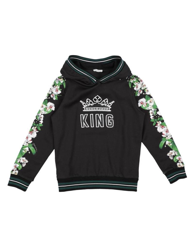 DOLCE&GABBANA Sweatshirt Kinder Schwarz von DOLCE&GABBANA