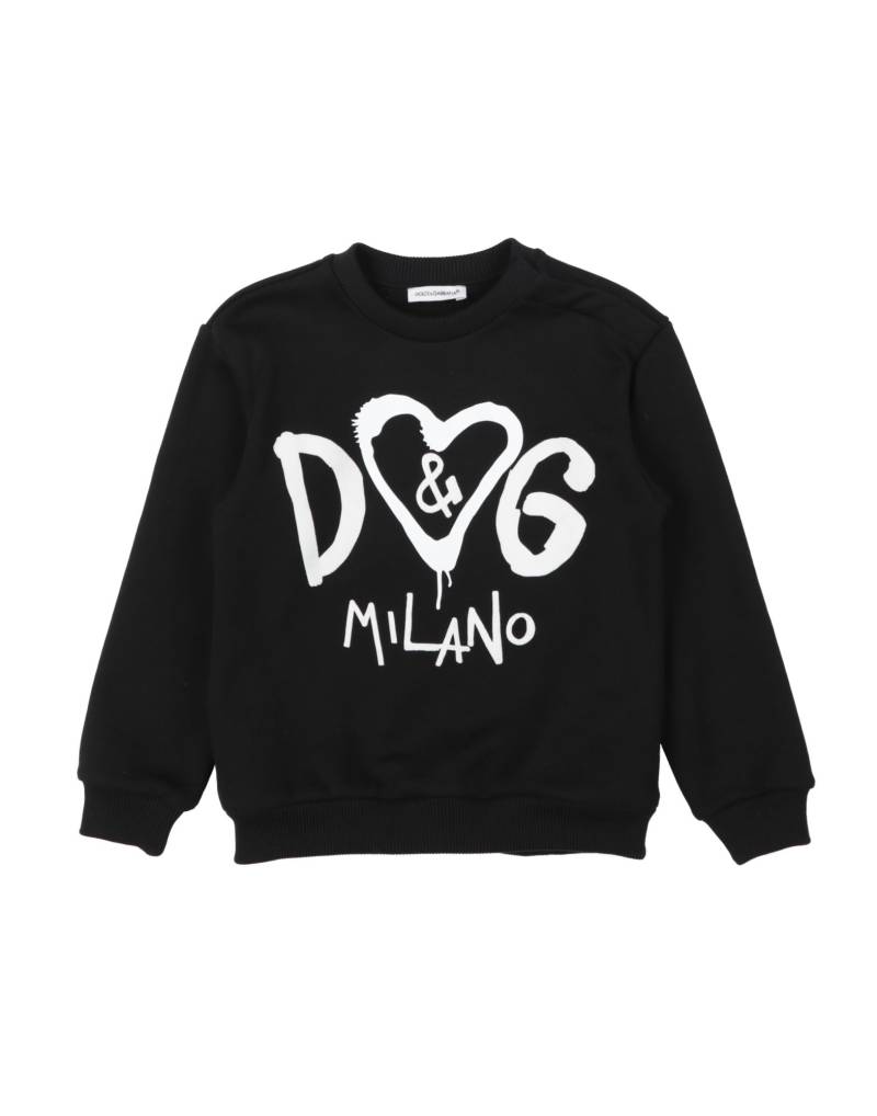 DOLCE&GABBANA Sweatshirt Kinder Schwarz von DOLCE&GABBANA
