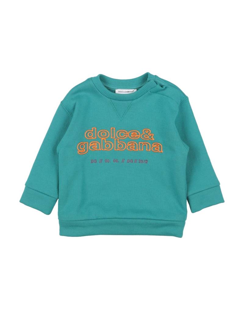 DOLCE&GABBANA Sweatshirt Kinder Tūrkis DOLCE&GABBANA Sweatshirt Kinder Tūrkis von DOLCE&GABBANA