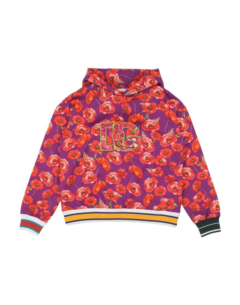 DOLCE&GABBANA Sweatshirt Kinder Violett von DOLCE&GABBANA