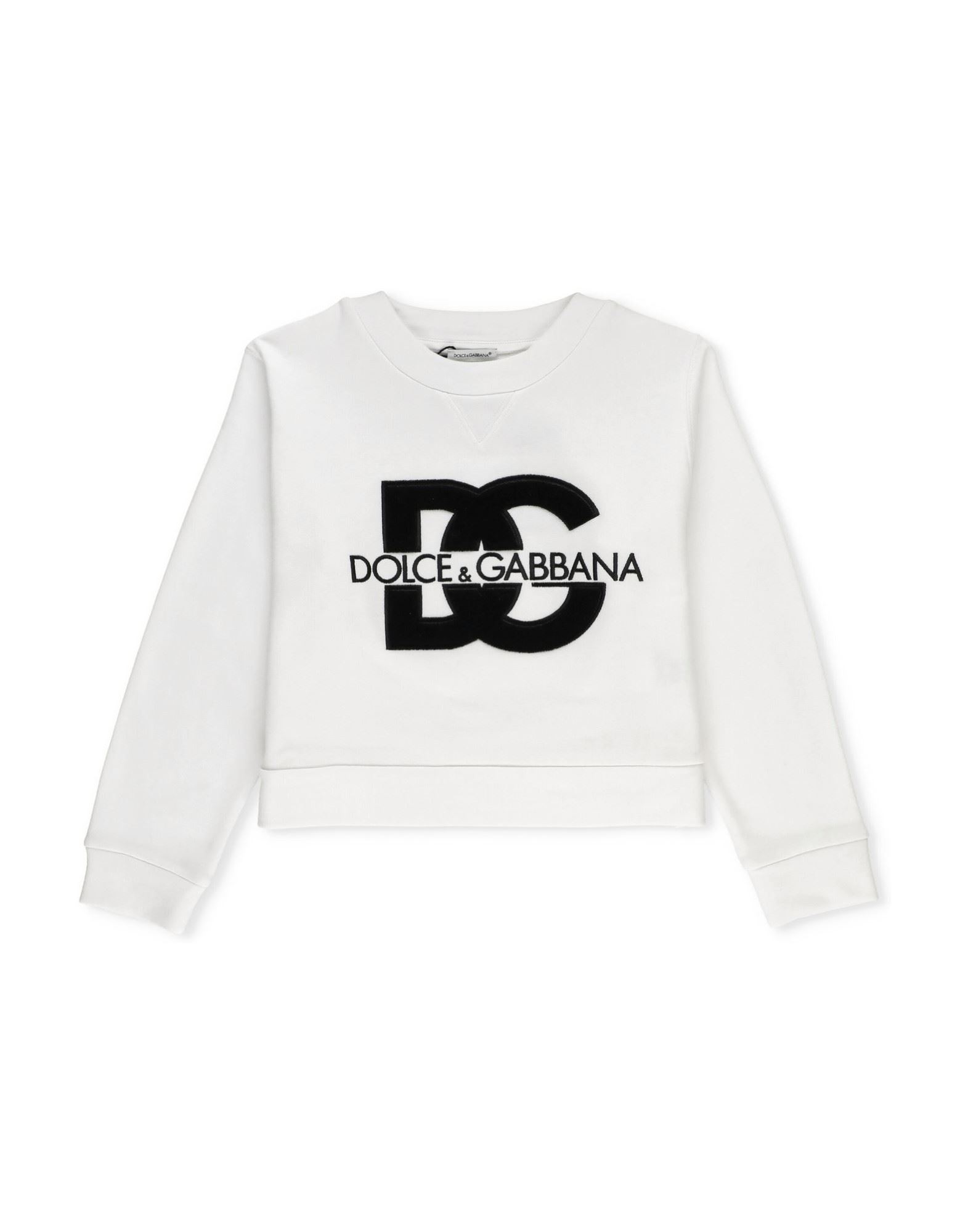 DOLCE&GABBANA Sweatshirt Kinder Weiß von DOLCE&GABBANA