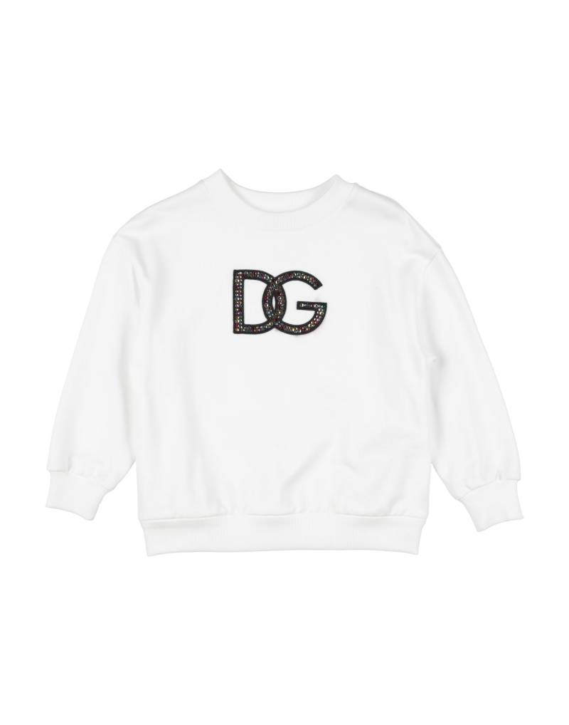 DOLCE&GABBANA Sweatshirt Kinder Weiß von DOLCE&GABBANA