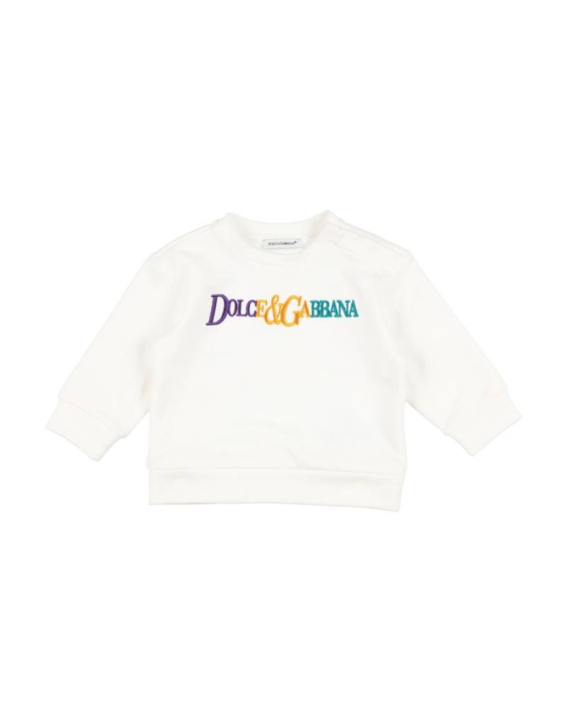 DOLCE&GABBANA Sweatshirt Kinder Weiß von DOLCE&GABBANA