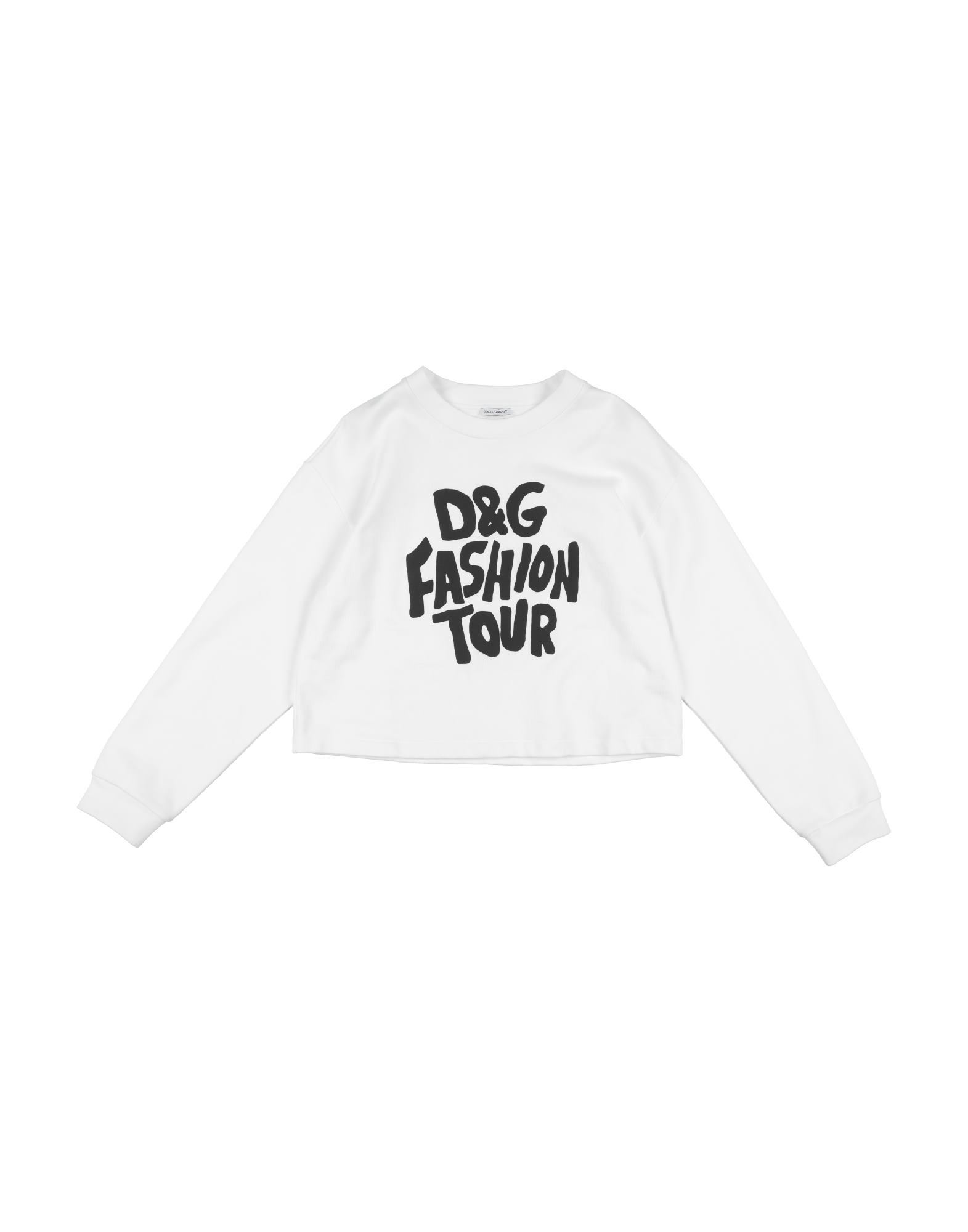 DOLCE&GABBANA Sweatshirt Kinder Weiß von DOLCE&GABBANA