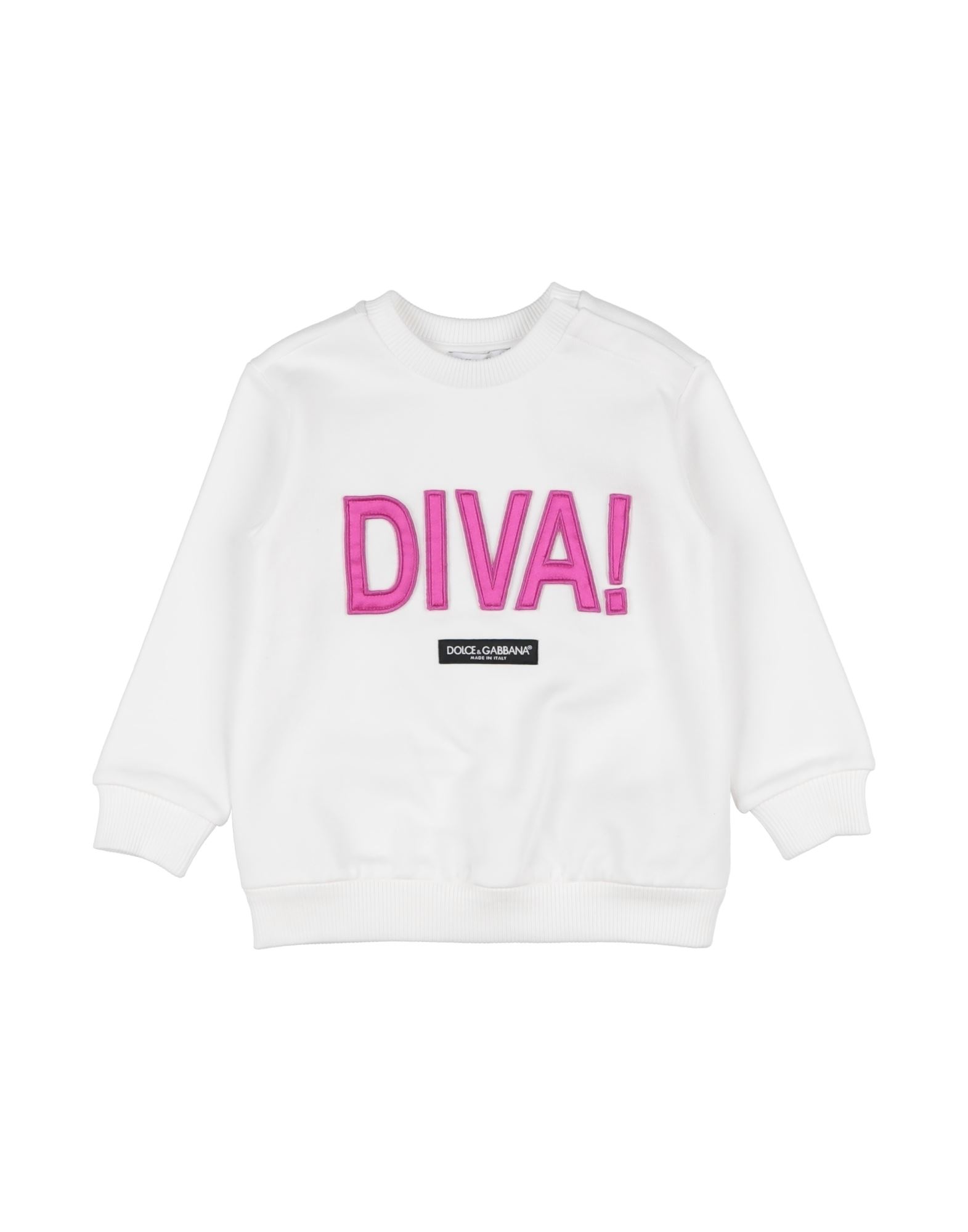 DOLCE&GABBANA Sweatshirt Kinder Weiß DOLCE&GABBANA Sweatshirt Kinder Weiß von DOLCE&GABBANA